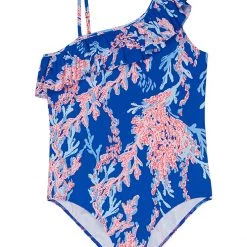 Lilly Pulitzer Kids Swimwear Zita Swimsuit UPF 50+ (Toddler/Little Kids/Big Kids)