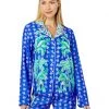 Lilly Pulitzer Sleepwear PJ Woven Long Sleeve Top