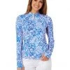 Lilly Pulitzer Shirts & Tops Marion Mesh Panel 1/2 Zip