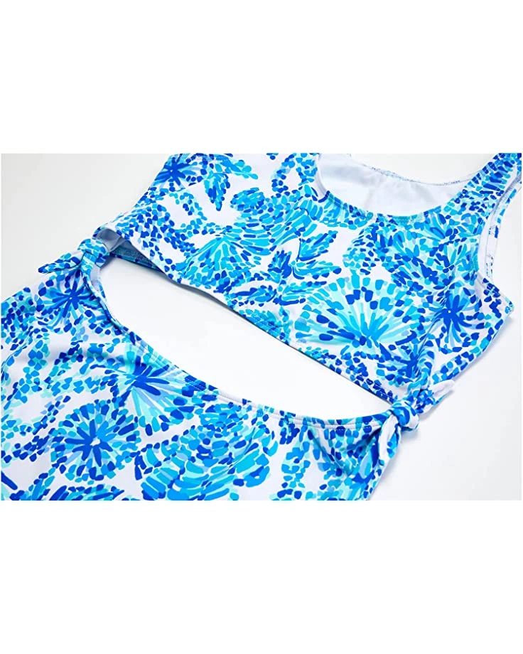 Lilly Pulitzer Kids Swimwear Evalina Swimsuit UPF 50+ (Toddler/Little Kids/Big Kids) 2 Lilly Pulitzer Kids Swimwear Evalina Swimsuit UPF 50+ (Toddler/Little Kids/Big Kids) - Image 2