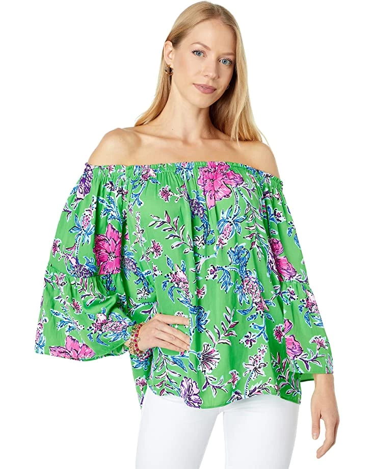 Lilly Pulitzer Shirts & Tops Nevie Top 1 Lilly Pulitzer Shirts & Tops Nevie Top