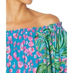Lilly Pulitzer Shirts & Tops Blakely Long Sleeve Off-the-Shoulder -Lilly Pulitzer Sales Store 81q89qsQcHL. AC SR736920