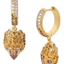 Kurt Geiger London Eagle Huggie Earrings