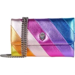 Kurt Geiger London Kensington Stripe Chain Wallet | Handbags