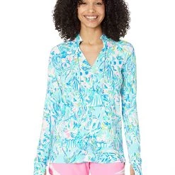 Lilly Pulitzer Swimwear Cassi UPF 50+ Popover