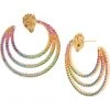 Kurt Geiger London Eagle Spiral Hoop Earrings
