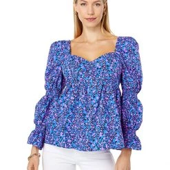 Lilly Pulitzer Shirts & Tops Preslee Long Sleeve Top