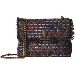 Kurt Geiger London Tweed Large Kensington Shoulder Bag | Handbags