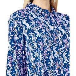 Lilly Pulitzer Shirts & Tops Sea View Button-Down -Lilly Pulitzer Sales Store 91hR9H1iXDL. AC SR736920