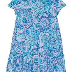 Lilly Pulitzer Kids Dresses Mini Geanna Short Sleeve (Toddler/Little Kids/Big Kids)